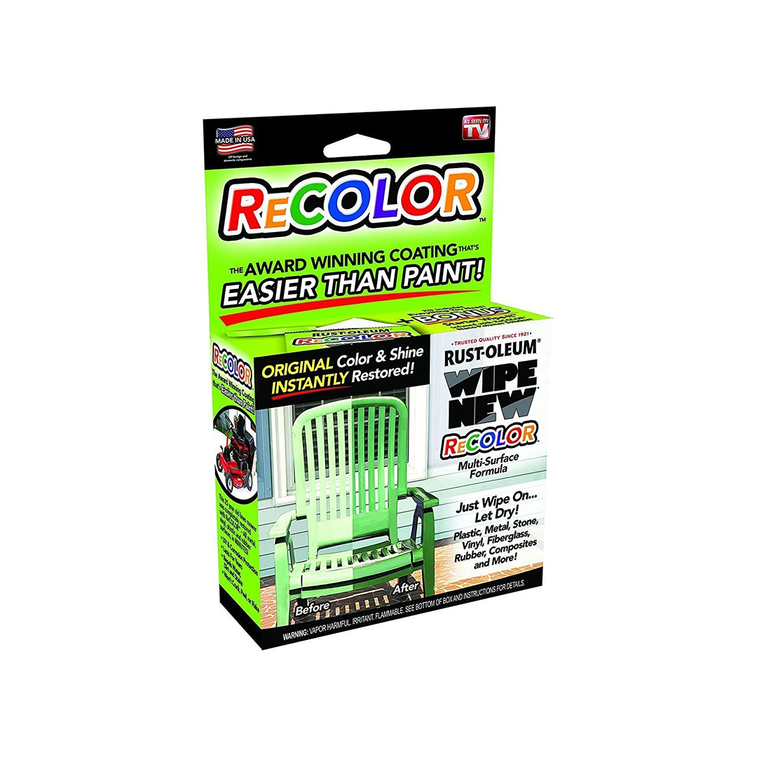 Wipe New Rust-oleum R6PCRTLKIT Recolor Paint Restorer with Wipe-On Applicator-- 10 mL