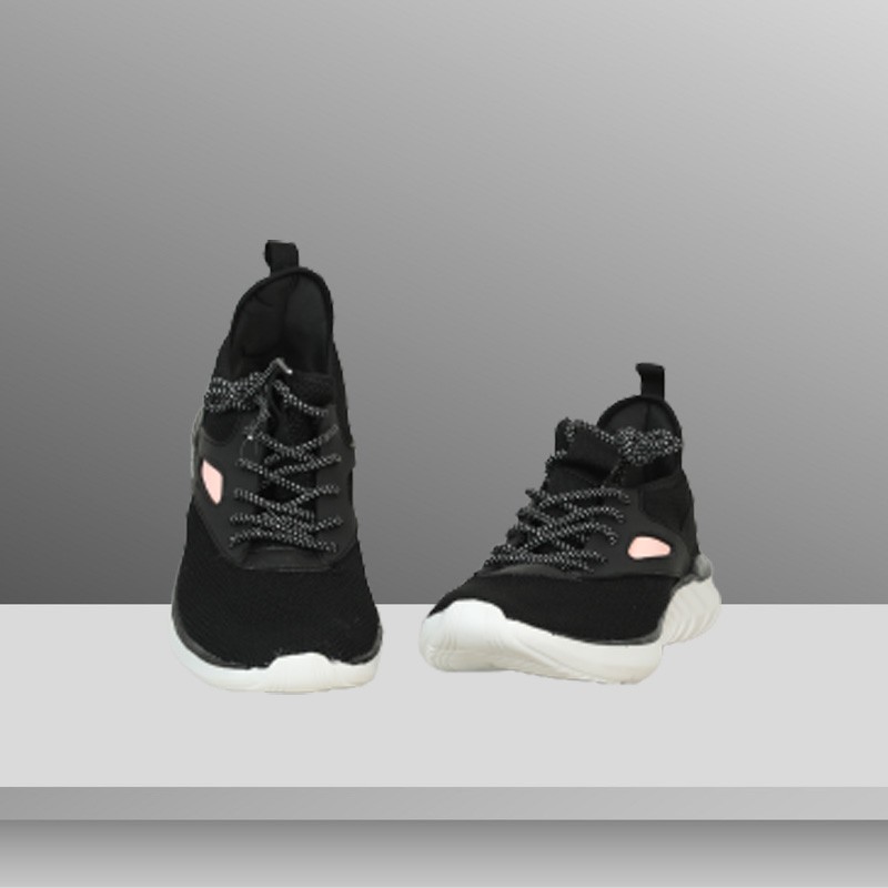 Light Weight Menz Trainers with Lace Black