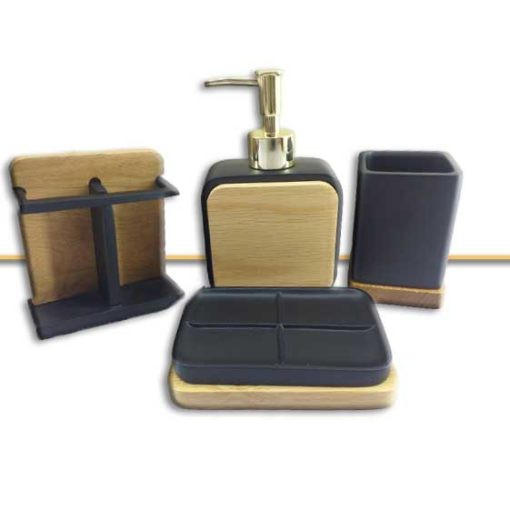 Wooden Design Bathroom Set Home Decor Europeans Style
