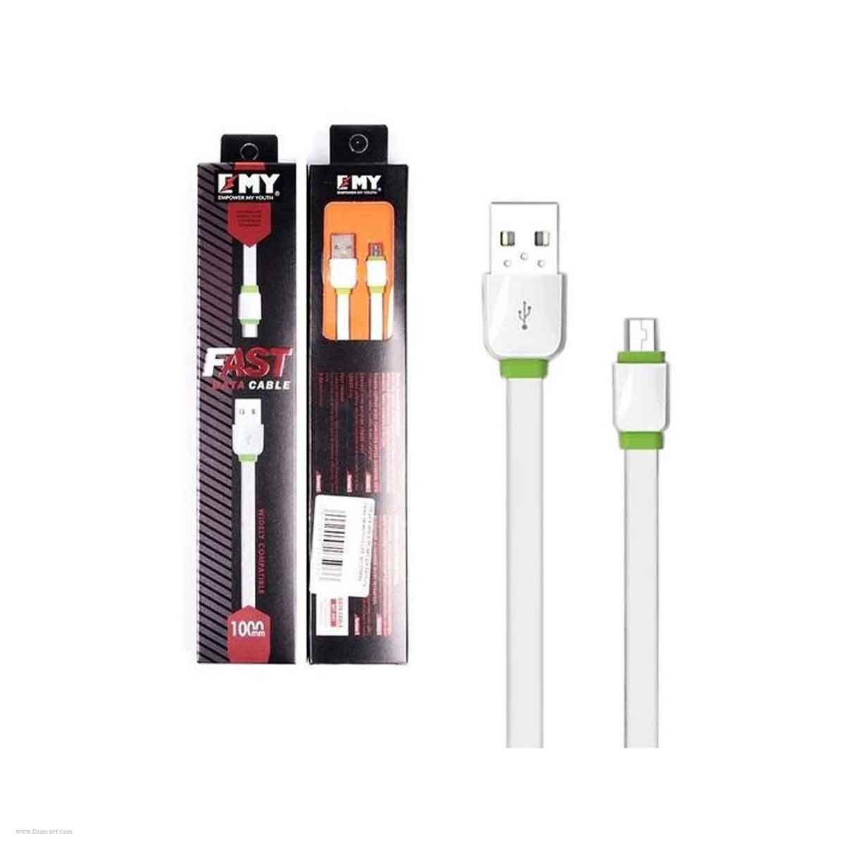 EMY Widely Compatible Data Cable Emy Data Cable 1000mm