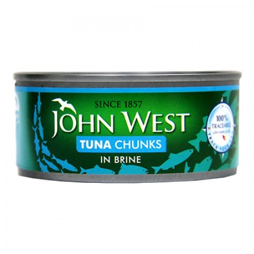 John West Light Meat Tuna Chunks In Brine ,145g